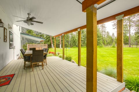 10 Mi to Silverwood: Secluded Getaway! House in Kootenai County