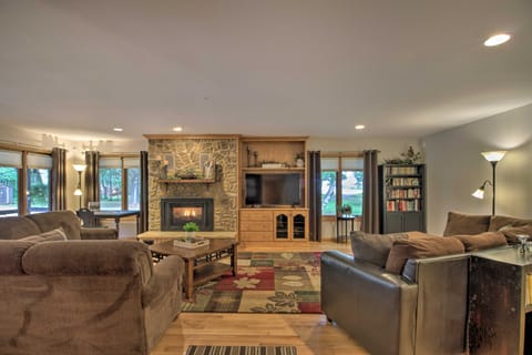 Spacious Verndale Home w/ Backyard Fire Pit! House in Minnesota