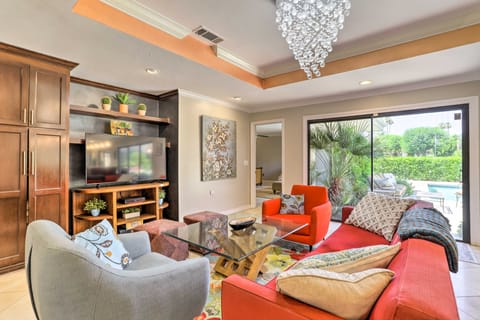 Pool, Grill & Game Room: Bermuda Dunes Oasis House in Bermuda Dunes