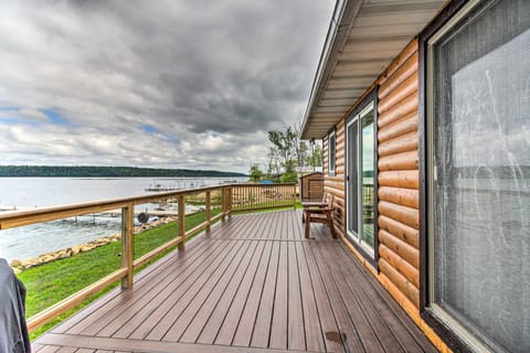 Dock & Fire Pit: Shamineau Lake Retreat! House in Minnesota