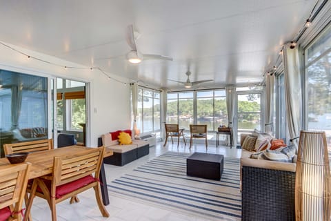 Dock! Lakefront Family Retreat in Sunrise Beach House in Lake of the Ozarks