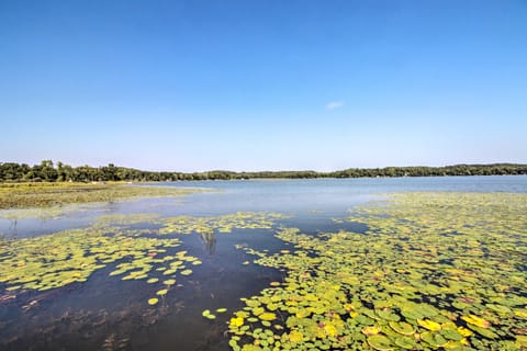 Big Lake Getaway w/ Private Beach + Fire Pit! House in Minnesota