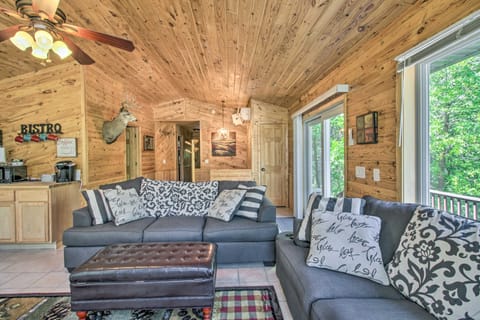 Big Lake Getaway w/ Private Beach + Fire Pit! House in Minnesota