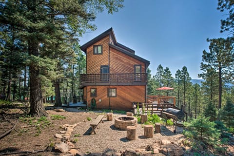 Hot Tub, Game Room: Spacious Angel Fire Retreat! House in Angel Fire