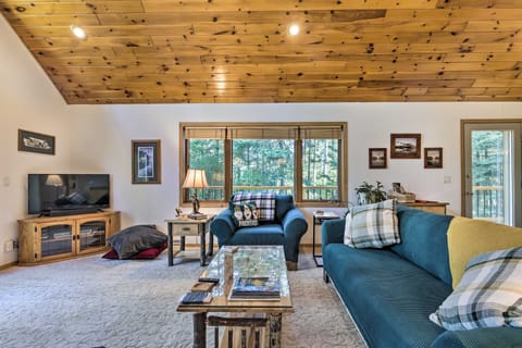 Elcho Escape w/ Private Dock on Post Lake! House in Wisconsin