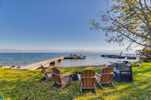 Lakeside Cabin w/ Beach ~ 14 Mi to Ski Area! House in Lakeside