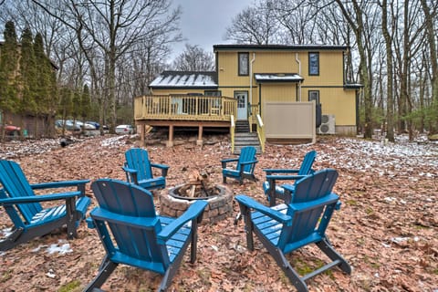 Hot Tub + Game Room: Peaceful Poconos Home! House in Hickory Run State Park