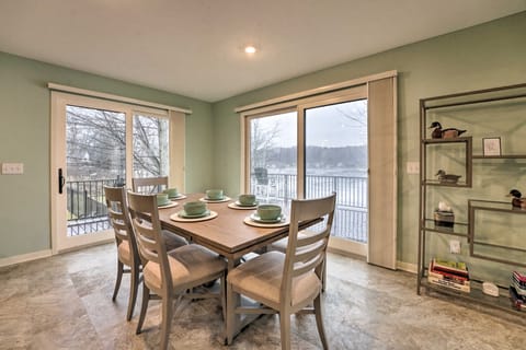 Family Home on Crystal Lake w/ Private Beach! House in Wisconsin