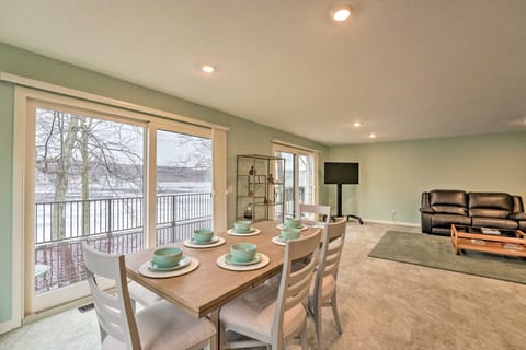 Family Home on Crystal Lake w/ Private Beach! House in Wisconsin