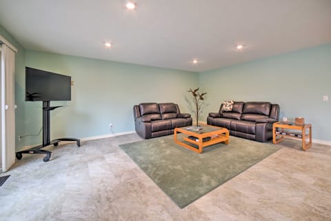 Family Home on Crystal Lake w/ Private Beach! House in Wisconsin