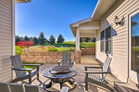 Lakefront Romulus Retreat w/ Private Dock! House in Varick