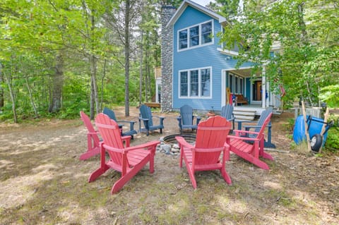Waterfront Cheboygan Home w/ Fire Pit House in Michigan
