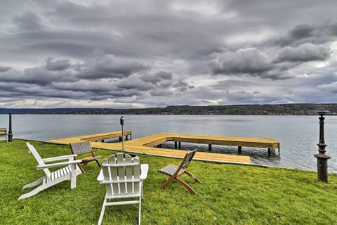 Charming Home on Keuka Lake w/ Dock & Fire Pit! House in Keuka Lake