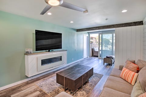 Waterfront Huntington Beach Condo w/ Fire Pit Apartment in Sunset Beach