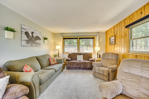 Beautiful Chetek Home w/ Prairie Lake Access! Cottage in Wisconsin