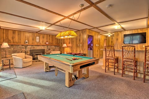 Lake Harmony Access: Home w/ Game Room + Fire Pit! House in Hickory Run State Park