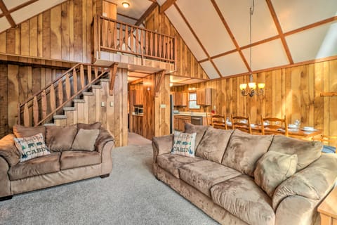 Lake Harmony Access: Home w/ Game Room + Fire Pit! House in Hickory Run State Park
