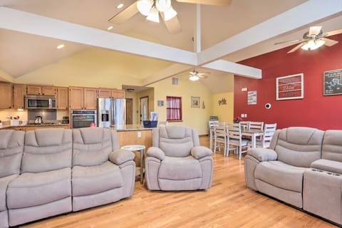 'Lazy RS Lakehouse' w/ Hot Tub & Dock in Warsaw! House in Lake of the Ozarks