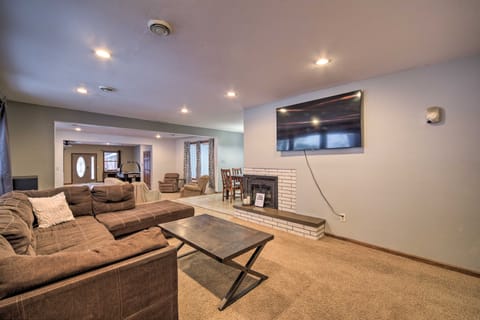 Lakefront Chetek Haven: Dock, Screened Gazebo House in Wisconsin