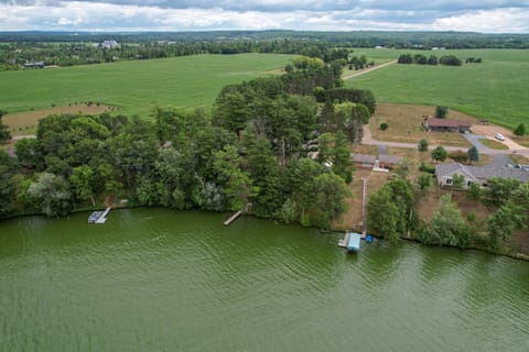 Lakefront Chetek Haven: Dock, Screened Gazebo House in Wisconsin