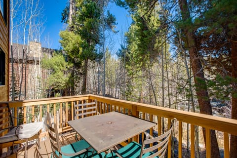 Steps to Grand Lake: New Deck at The Innlet Condo Apartment in Grand Lake