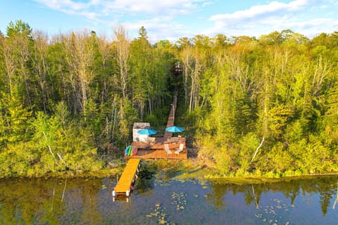 Paddle Ready: Hayward Lake View Retreat w/ BBQ House in Bass Lake