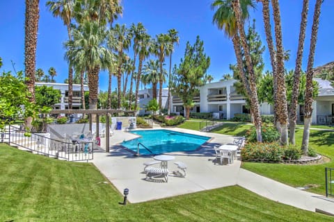 Heated Pool Access: Palm Springs Vacation Rental Apartment in Cathedral City
