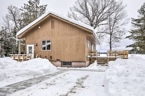 Lakefront Mercer Home: Private Dock & Kayaks! House in Wisconsin