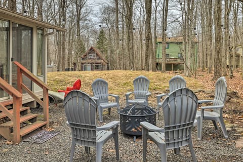 Walk to Locust Lake: Poconos Vacation Home! House in Coolbaugh Township