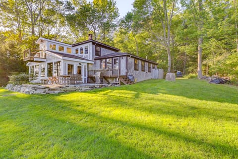 Oceanfront Frenchman Bay Home: Stunning View! House in Lamoine