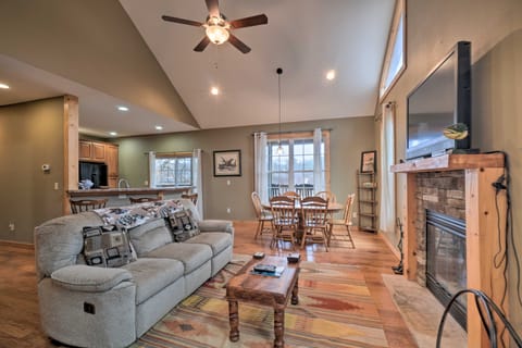 Sevierville Cabin w/ Lake Views & Wraparound Porch House in Douglas Lake