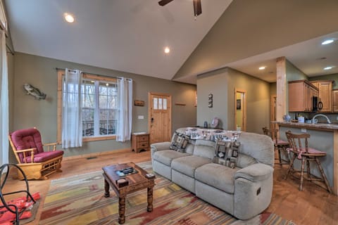 Sevierville Cabin w/ Lake Views & Wraparound Porch House in Douglas Lake