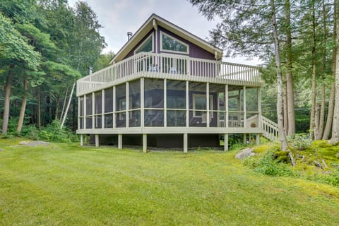 Lakefront Otis Home w/ Stunning Views & Boats! House in Otis