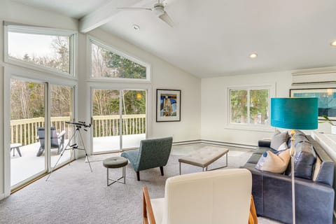 Lakefront Otis Home w/ Stunning Views & Boats! House in Otis