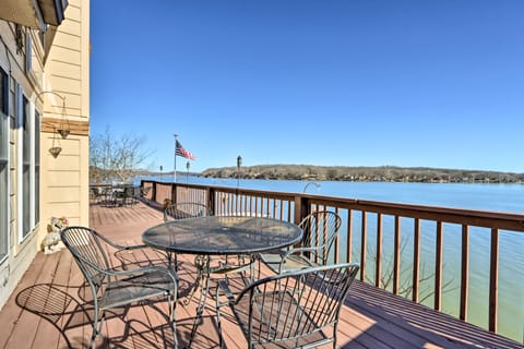 House w/ Deck Overlooking Lake of the Ozarks! House in Lake of the Ozarks