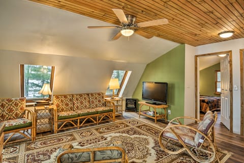 Lakefront Harrisville Cabin w/ Dock & Decks! House in Adirondack Mountains