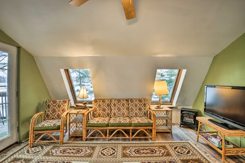 Lakefront Harrisville Cabin w/ Dock & Decks! House in Adirondack Mountains