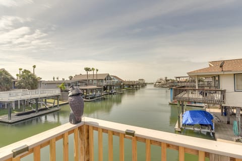 Private Dock + Canal View: Home in Jamaica Beach House in Jamaica Beach
