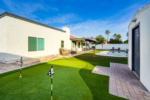 Pool, Putting Green & Games: Chandler Home! House in Chandler