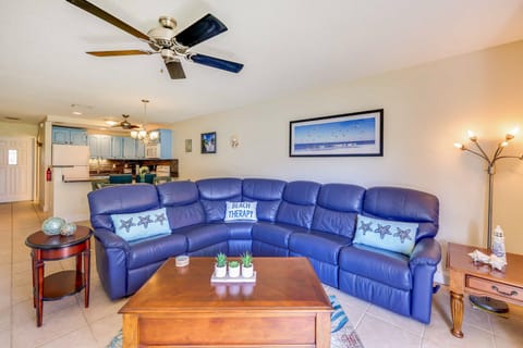 Oceanfront Ormond Beach Condo: Patio, Pool Access! Apartment in Ormond By The Sea