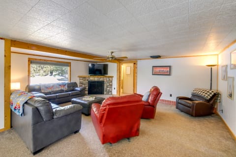 Hike, Bike & Boat: Cabin w/ Dock on Seeley Lake! House in Seeley Lake