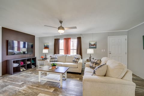 West Mineral Vacation Rental Home w/ Fire Pit! House in Ozark Mountains