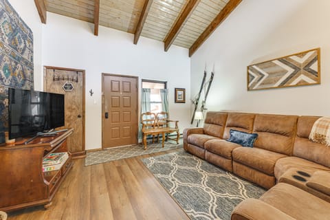 Pet-Friendly Angel Fire Condo: Walk to Ski Resort Apartment in Angel Fire