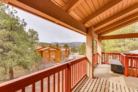 Pet-Friendly Angel Fire Condo: Walk to Ski Resort Apartment in Angel Fire