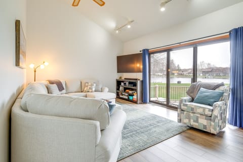 Cadillac Vacation Rental w/ Dock on Lake Mitchell! Cottage in Michigan