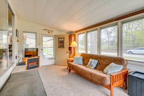 Walk to Lake Huron: Pet-Friendly Caseville Cottage Cottage in Michigan