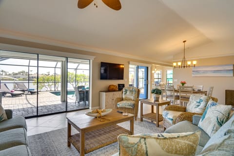 Waterfront Cape Coral Home w/ Pool & Gulf Access House in Cape Coral