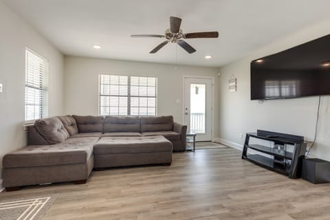 Waterfront Alabama Vacation Rental w/ Deck House in Mississippi