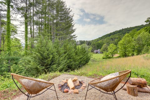 Tiny Home w/ Fire Pit: Trail Access On-Site! Apartment in Swannanoa