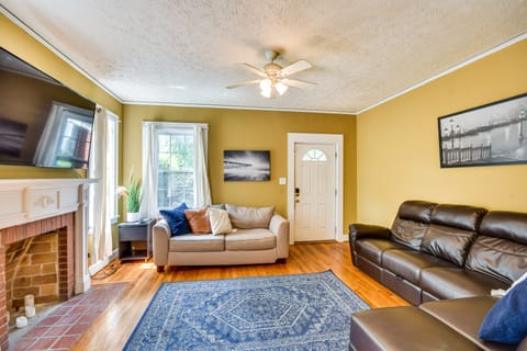 Georgia Vacation Rental: 3 Mi to Downtown Columbus House in Columbus